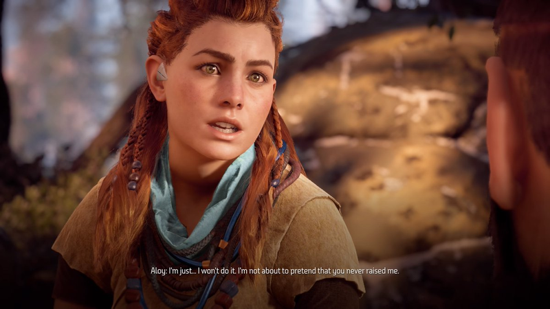 Illustration for article titled How One Of Horizon Zero Dawn’s Most Powerful Scenes Connects Aloy's Childhood With Her Future